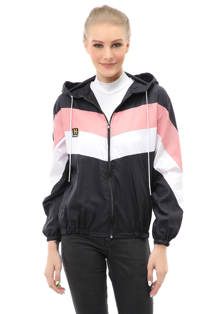 Hamlin Hardwin Jacket Outer Wanita Hoodie Parasut