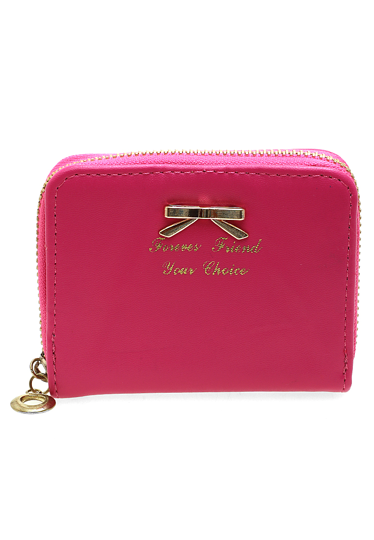Hamlin Fecesa Casual Wallet Wanita Forever Friend Material Leather ORIGINAL - Rose