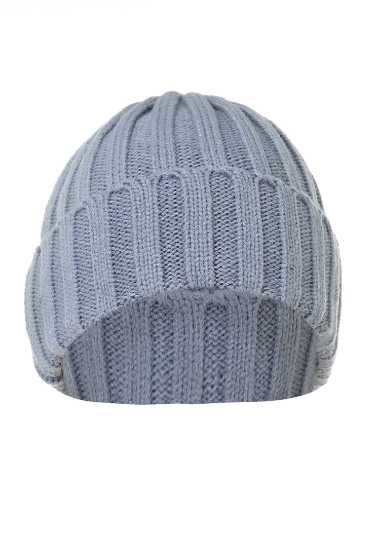 Hamlin Jumpt Topi Kupluk Rajut Beanie Wool Blends HIP HOP Unisex Material Acrylic ORIGINAL - Gray