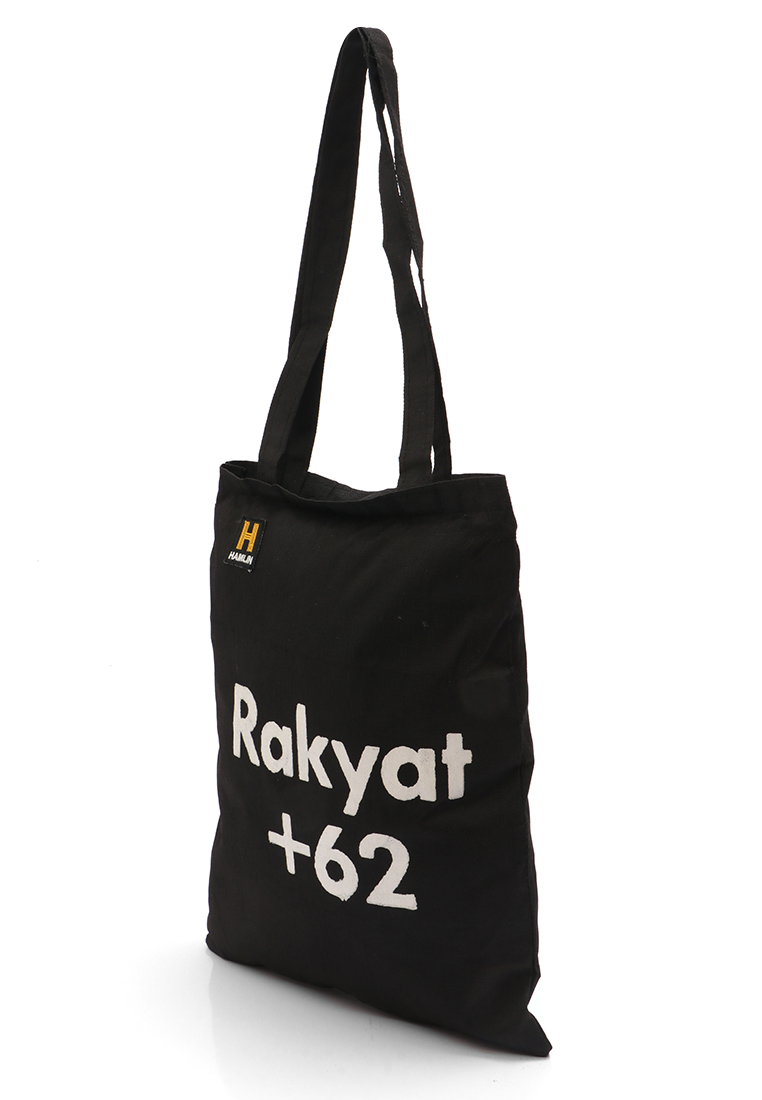 Hamlin Eisr Totebag Unisex Casual Stylish Motive Rakyat Large Storage Material Sponbond ORIGINAL - B