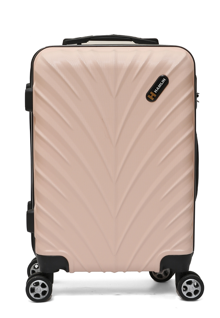 Hamlin Carlton Tas Koper Hardcase Unisex Size 20Inch Suitcase Combination Lock Large Compartment Mat