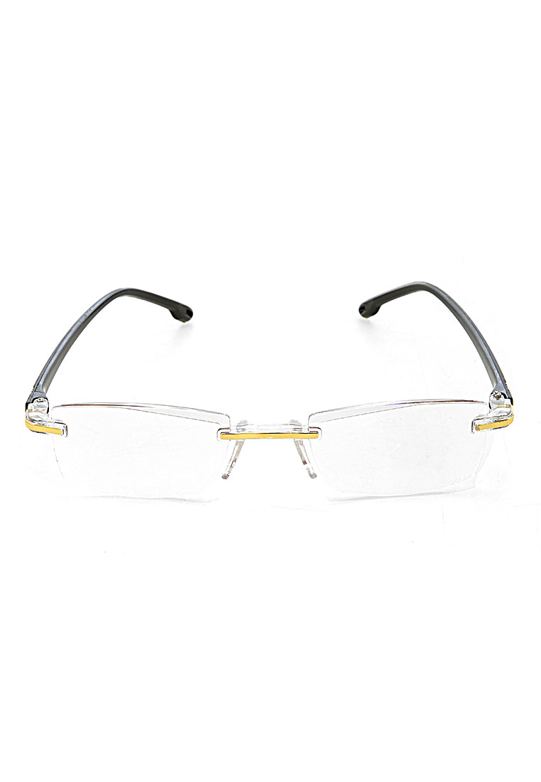 Hamlin Zafa Kacamata Baca Rabun Dekat Frameless Anti Blue Light Lensa Plus 2.5 Classic Design Materi