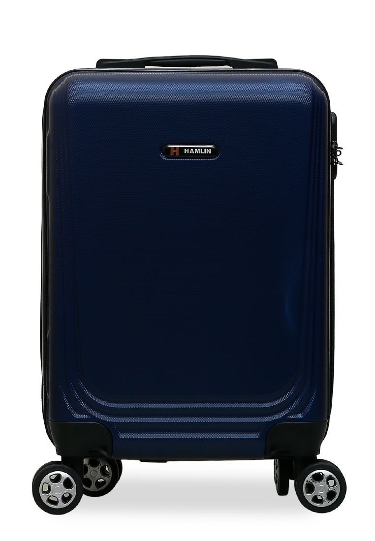 Hamlin Caroline Koper Hardcase Unisex Size 18 Inch Tas Travel Large Compartment Material ABS+PVC Coa