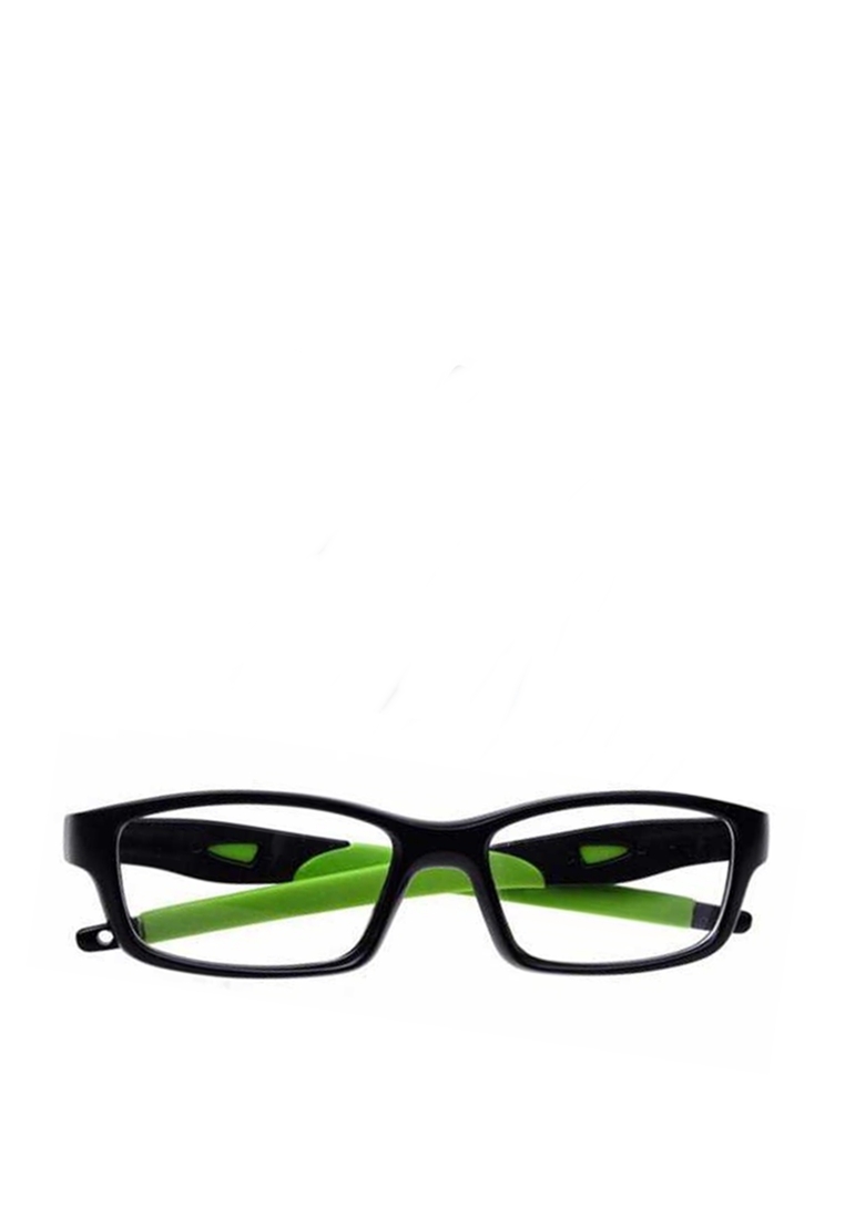 Hamlin Mackenzie Frame Kacamata Unisex Titanium Style Clear Lens Material Plastik ORIGINAL - Black G