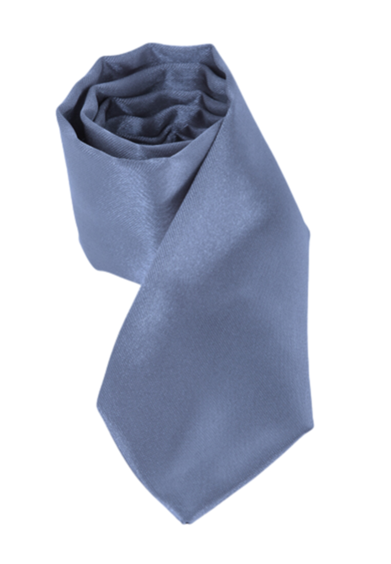 Hamlin Stranger Dasi Wanita Pria Simple Tie Neckwear Material Polyester ORIGINAL - Grey