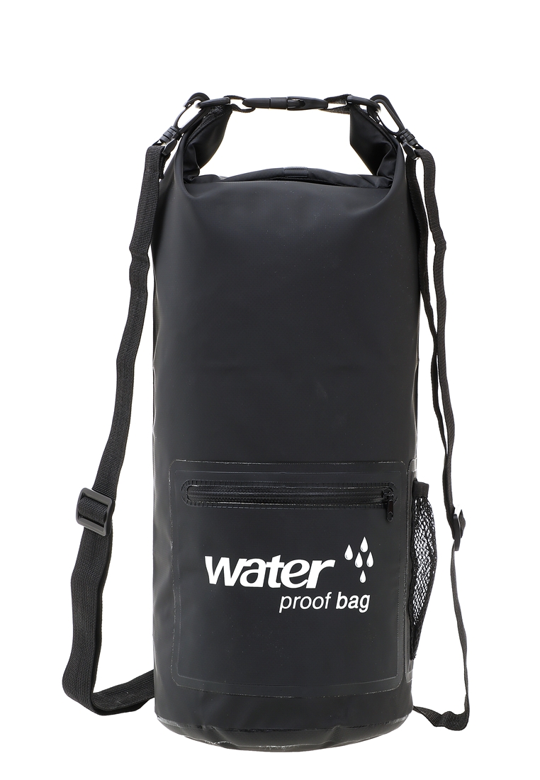 Hamlin Bloosh Outdoor Waterproof Bucket Dry Bag 10 Liter with Extra Pocket Material Kain Parasut ORI