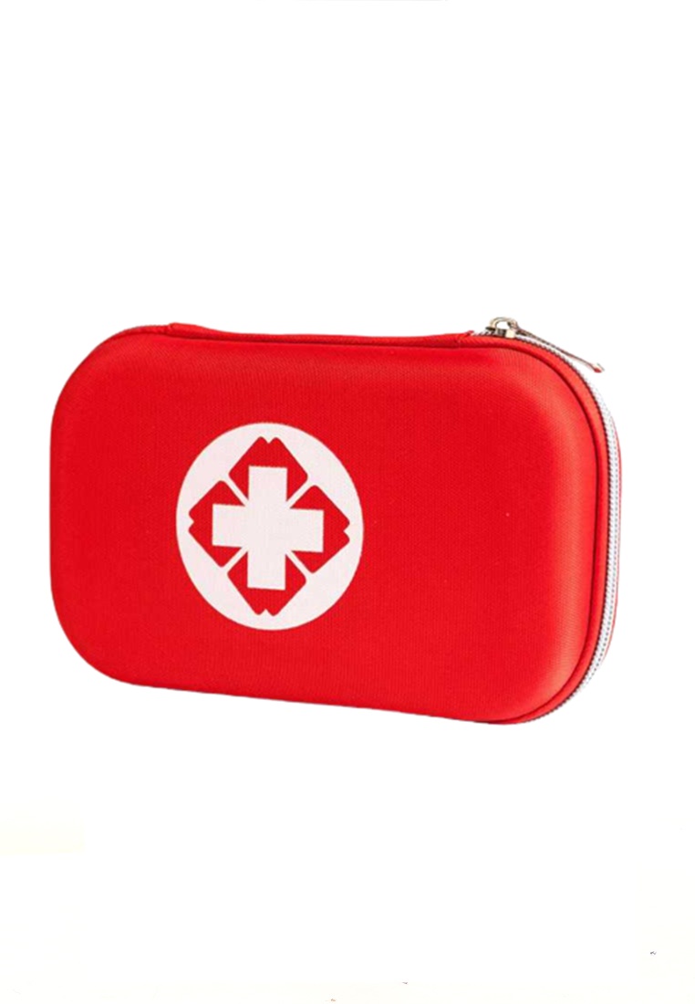 Hamlin Nacho Mini First Aid Kit Bag Tas Obat P3K Unisex Design Portabel Material EVA ORIGINAL - Red