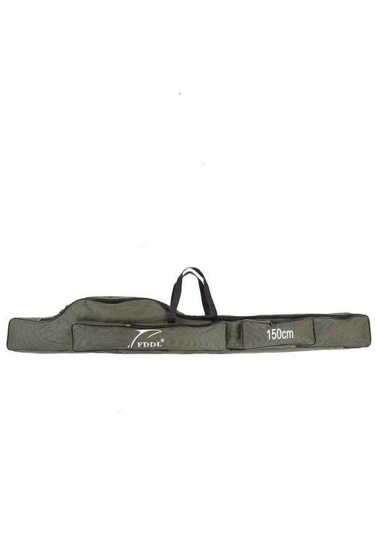Hamlin Frans Tas Pancing Joran Portable Fishing Carrying Bag 150 cm Material Canvas ORIGINAL - Green