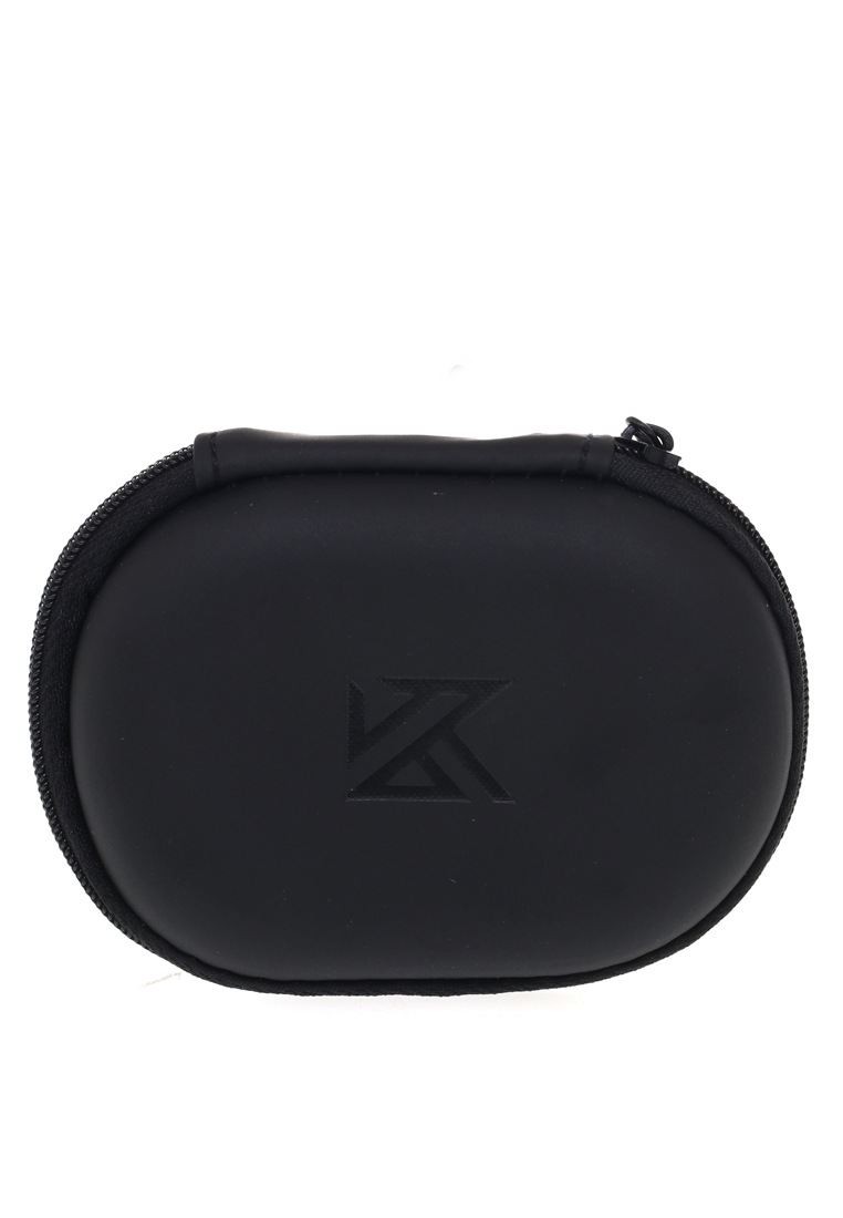 Hamlin Ars Kotak Box Penyimpanan Earphone Headset EVA Case Material PU ORIGINAL - Black