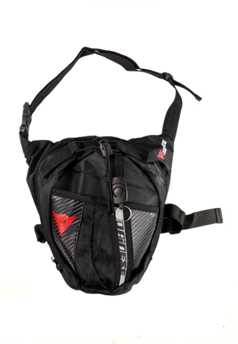 Hamlin Edbert Tas Pinggang Pria Motor Drop Leg Fanny Pack Many Slot Material Polyester ORIGINAL - Bl
