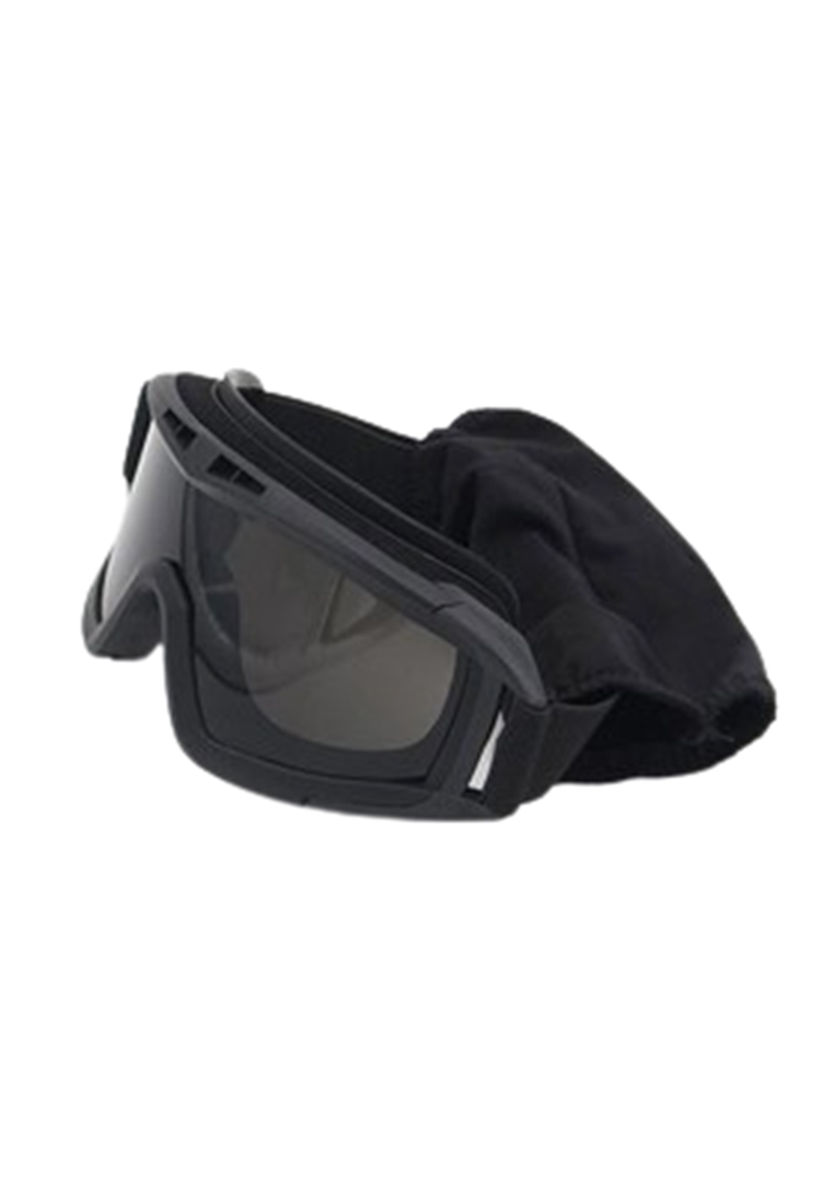Hamlin Owen Kacamata Olahraga Taktis Airsoft Ski Goggles with 3 Lens ORIGINAL - Black