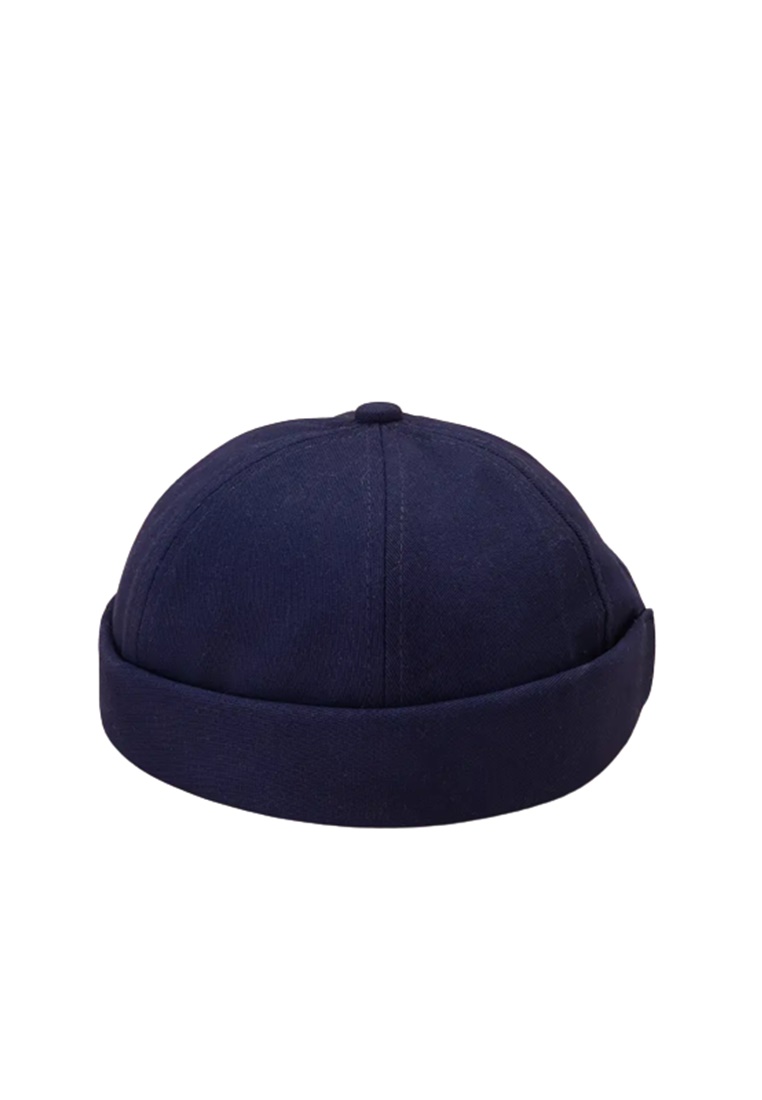 Hamlin Topi Peci Miki Hat Kain Katun 55-60cm - J-56 - Navy Blue
