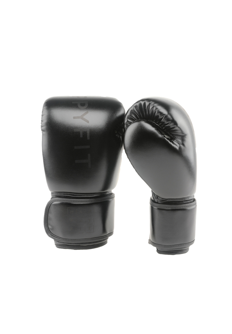 HAPPYFIT Boxing Gloves Black