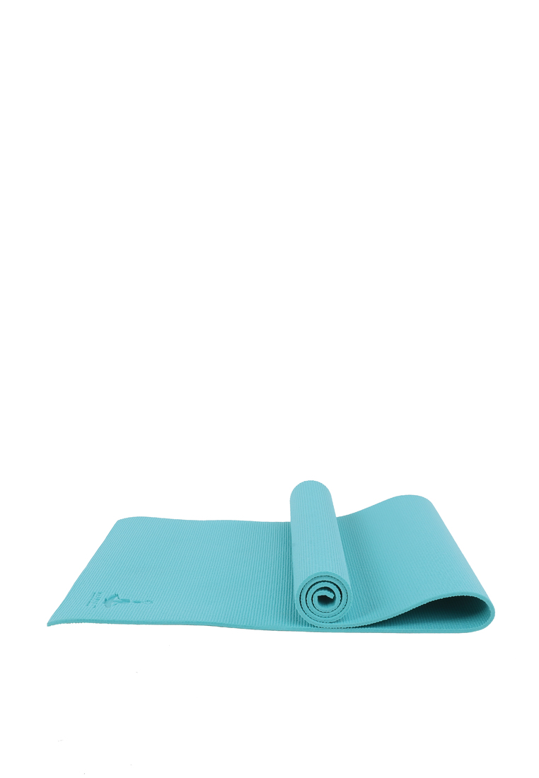 HAPPYFIT YOGAMAT PVC POLOS 8MM BLUE + TAS