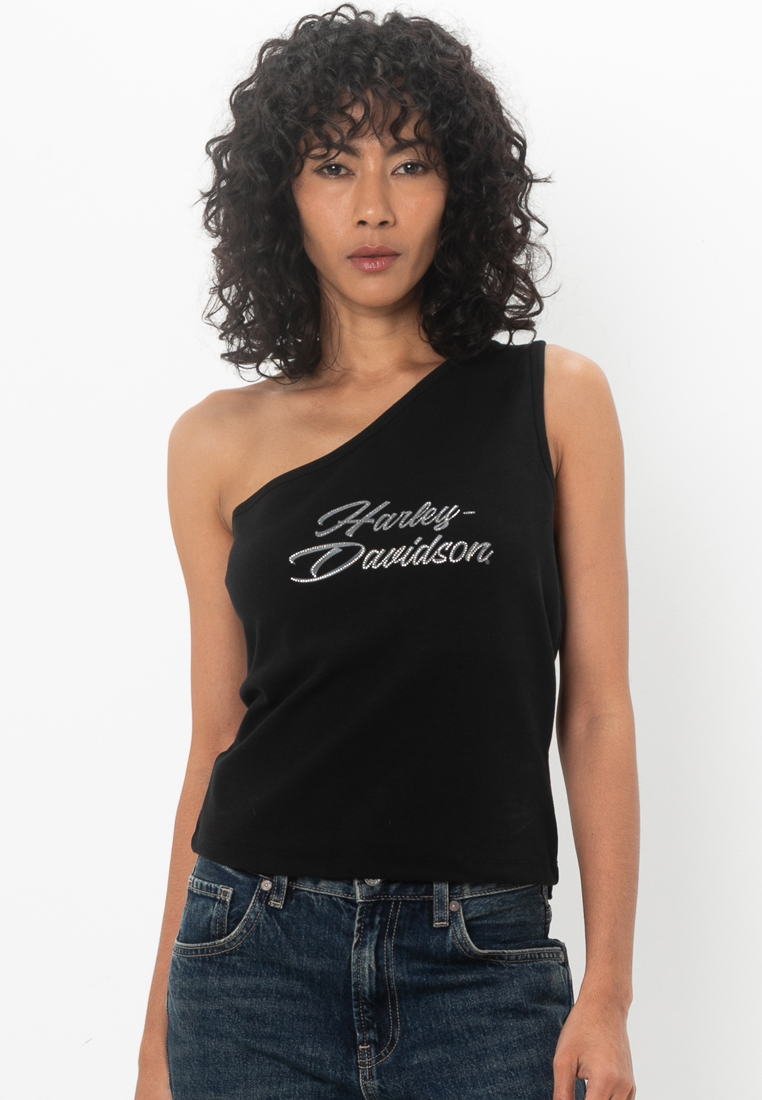 Harley Davidson Harley-Davidson® Essential Bling One Shoulder Top