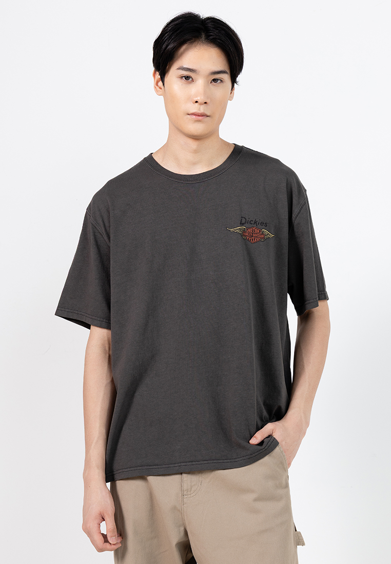 Harley Davidson Dickies® x H-D® 1930's Moto Racer Heavyweight Pigment Dyed Tee