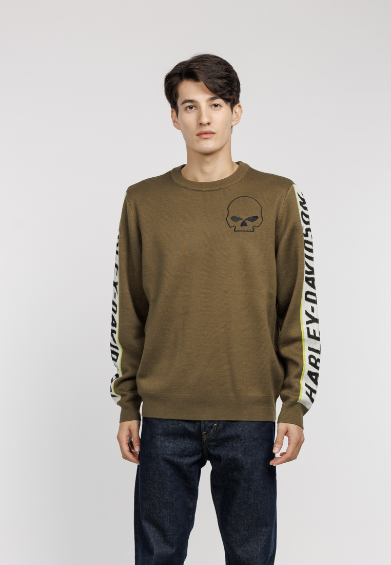 Harley Davidson Harley-Davidson Willie G™ Skull Viper Sweater