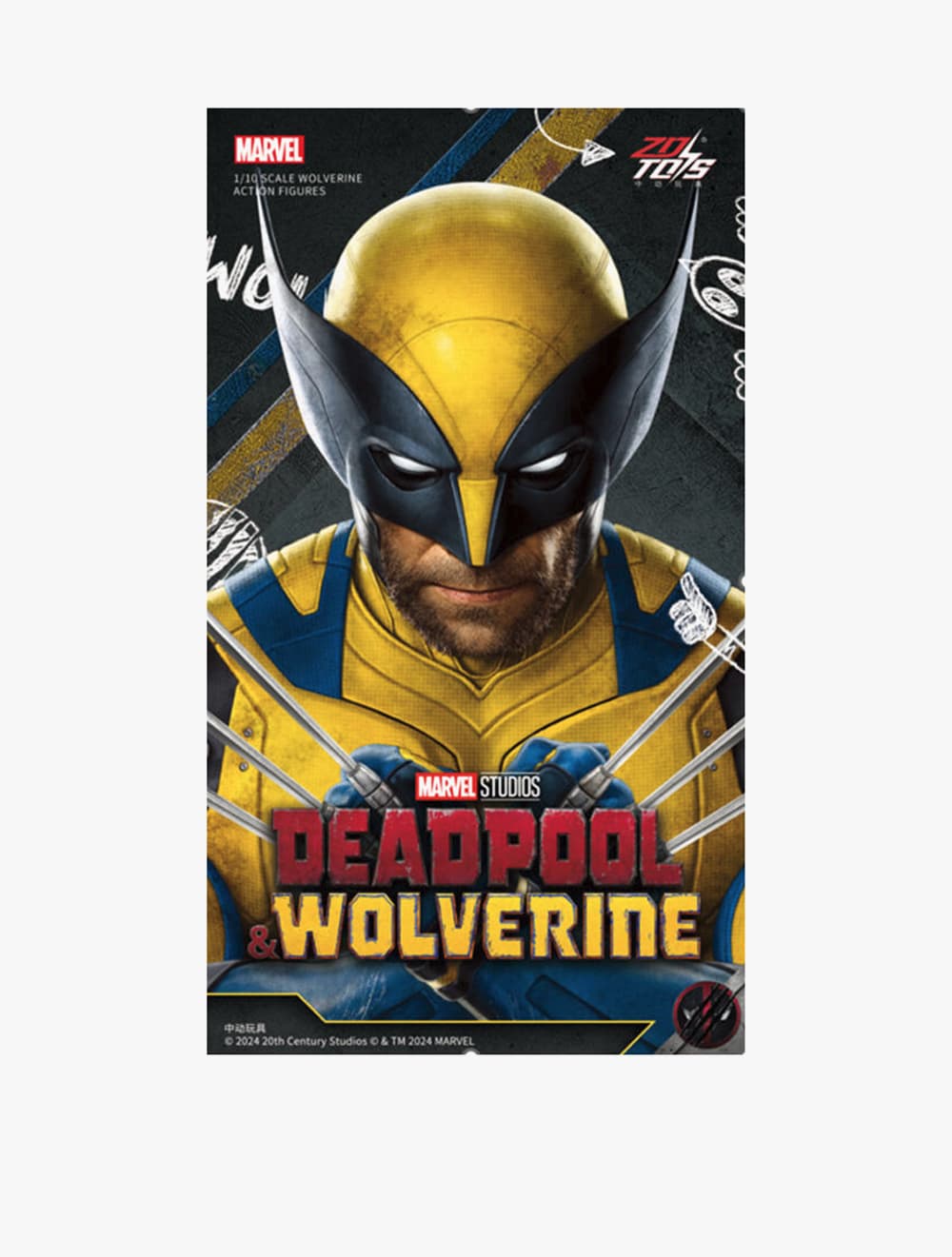 HASBRO Marvel ZD Toys Wolverine - ZDT1933-02