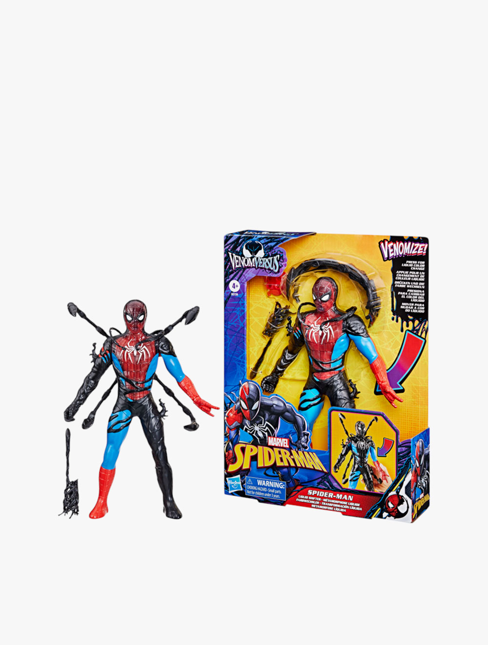 HASBRO Marvel Spider-Man VenomVersus Spider-Man Liquid Shifter - AVSG0728
