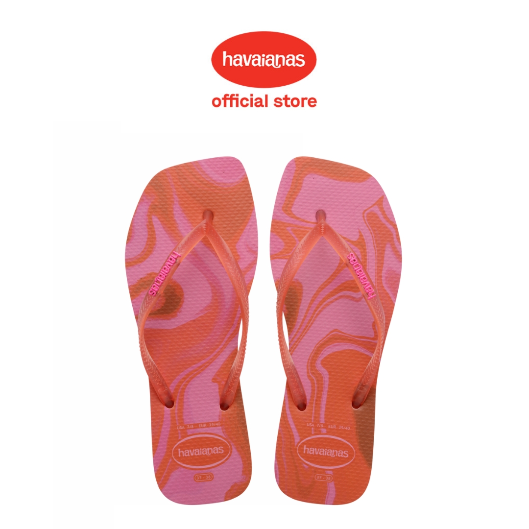 Havaianas 1106 Slim Square Jelly Blossom - Sandal Wanita
