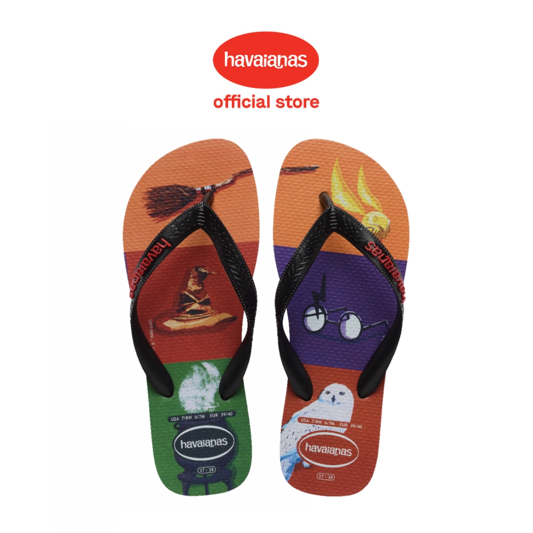 HAVAIANAS [ONLINE EXCLUSIVE] Havaianas 1069 - Harry Potter Black/Black - Sandal Pria