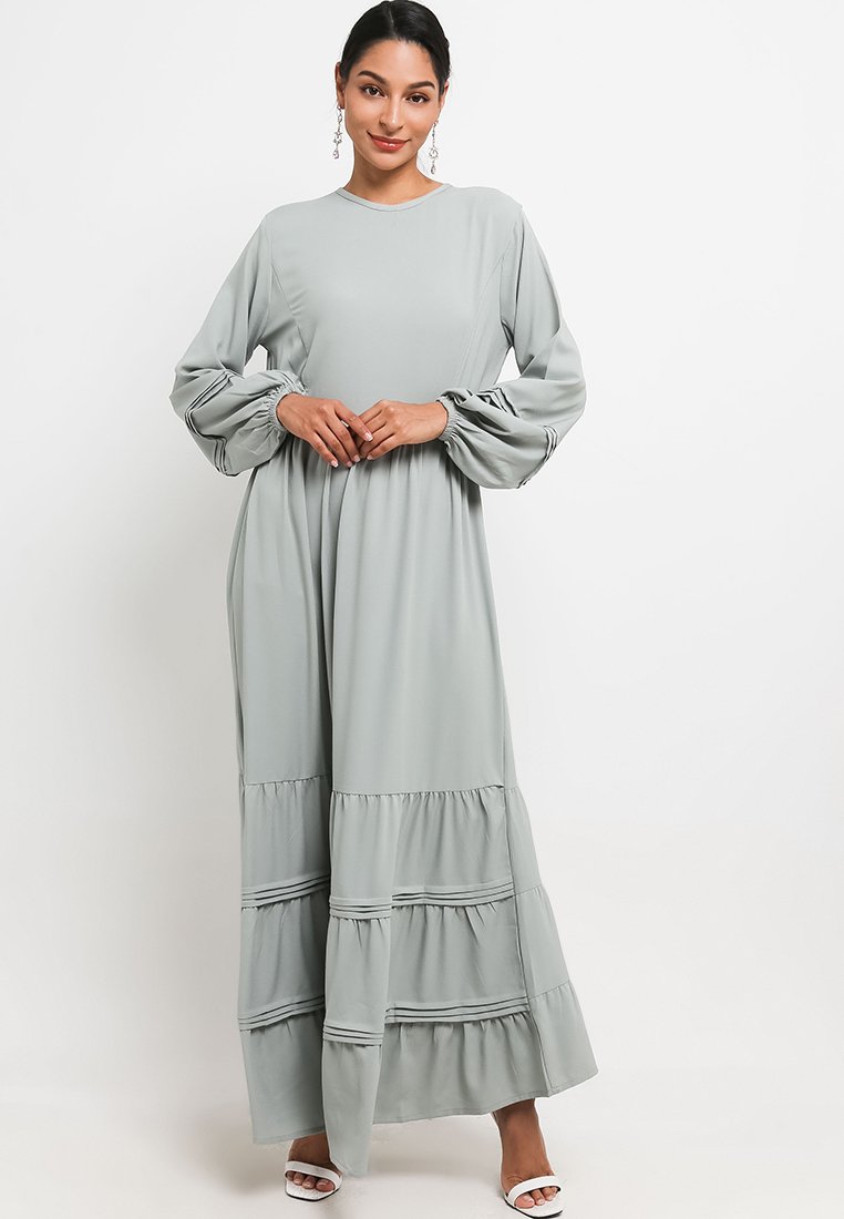 HAZELNUT Qiana Dress
