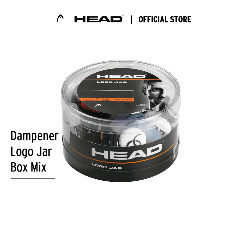 HEAD Dampener Logo Jar Box Mix 285824 - Damper Tennis