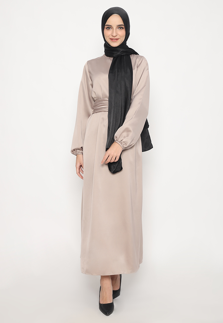 Heaven Sent Sadina Dress Light Taupe