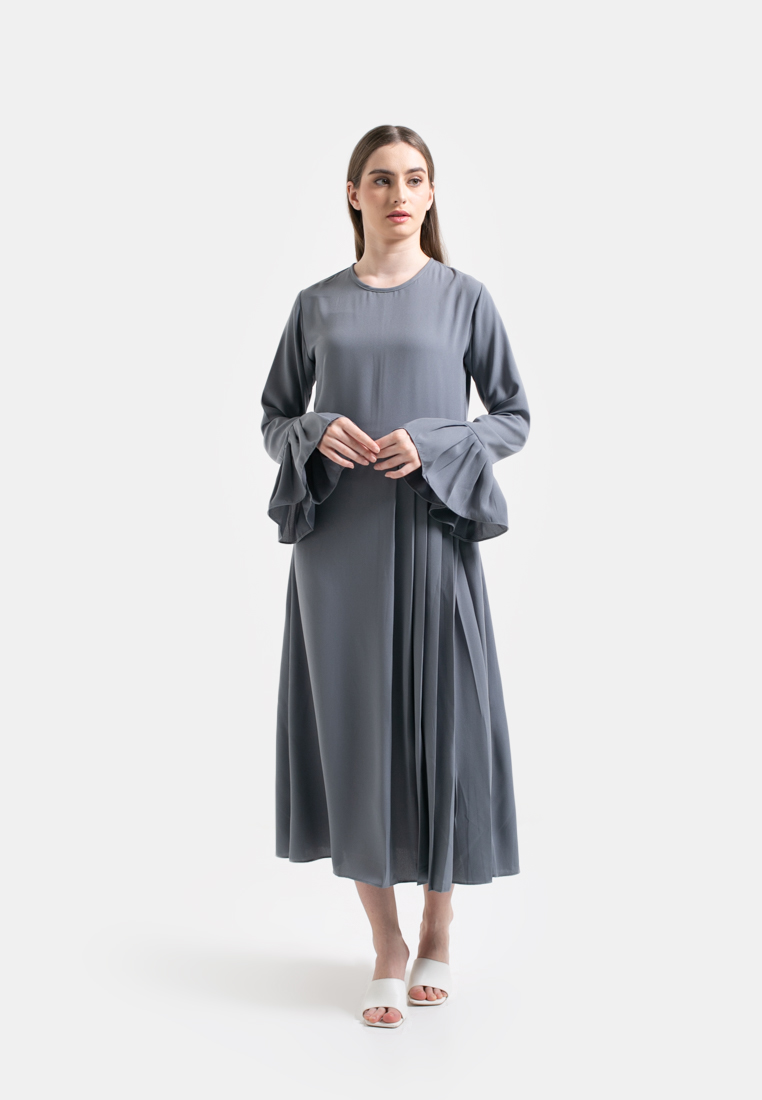 Heaven Sent Ilona Midi Dress Grey