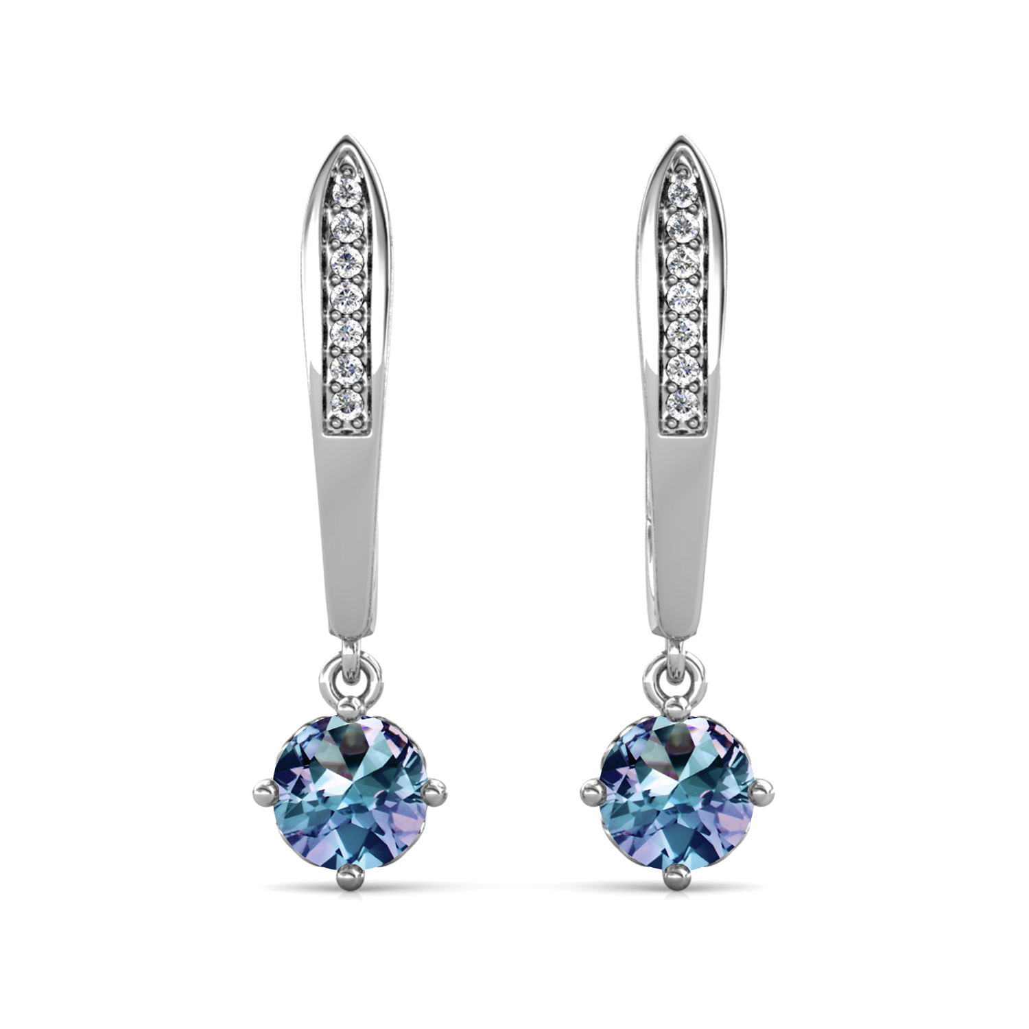 Her Jewellery [ Alexandrite Collection ]  Dangling Alexandrite Earring - Anting Alexandrite s925 by 