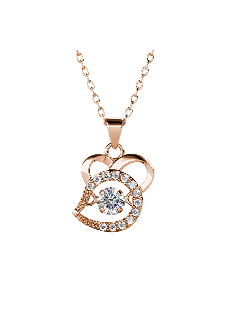 Her Jewellery Dancing Shio Pendant Rat ( Tikus ) RG - Kalung Crystal Swarovski by Her Jewellery