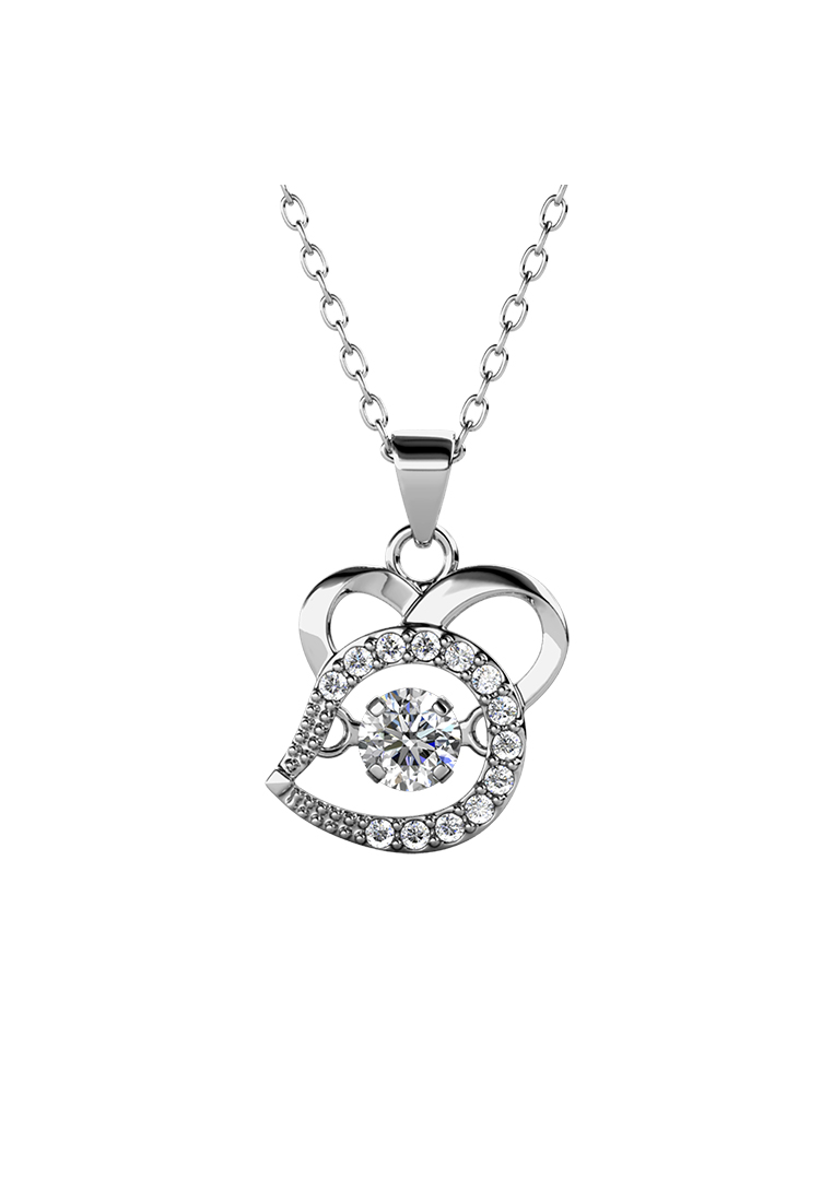Her Jewellery Dancing Shio Pendant Rat ( Tikus ) - Kalung Crystal Swarovski by Her Jewellery