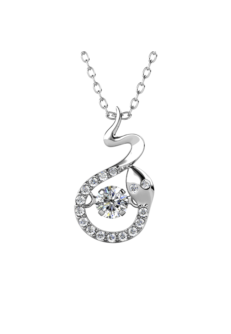 Her Jewellery Dancing Shio Pendant Snake ( Ular )- Kalung Crystal Swarovski by Her Jewellery