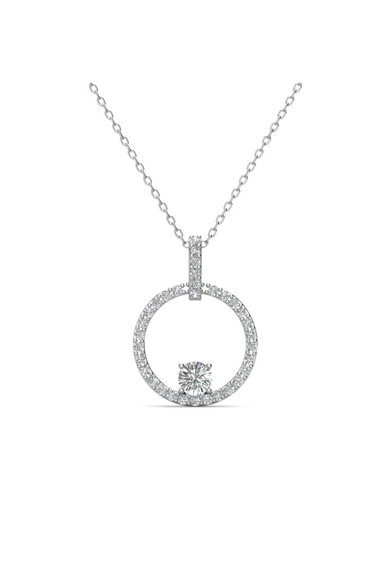 Her Jewellery Amory Pendant WG - Kalung Crystal by Her Jewellery