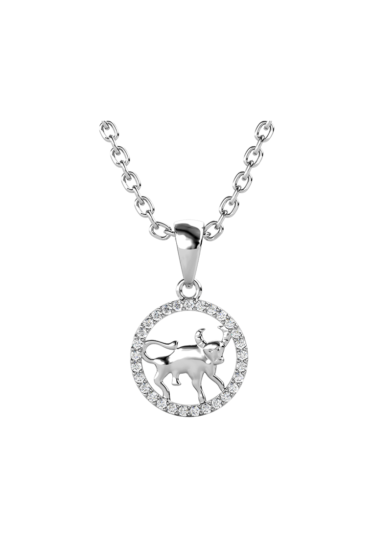 Her Jewellery Circlet Taurus Pendant - Kalung Crystal Swarovski by Her Jewellery
