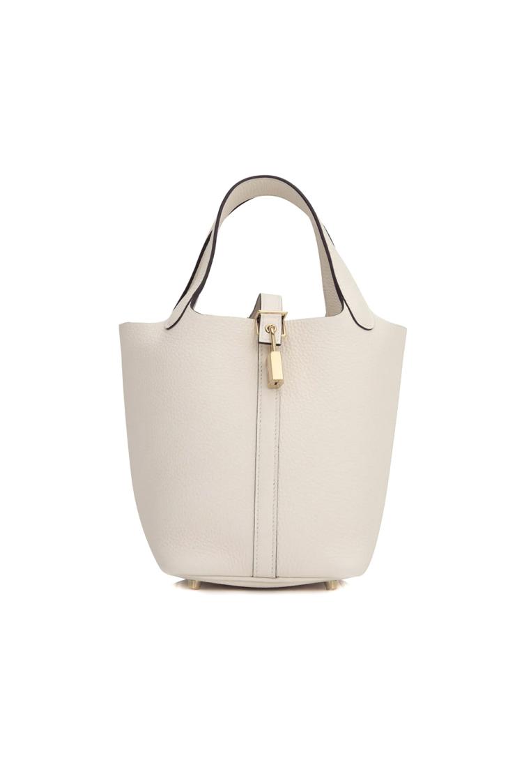 Hermès Picotin 18 / P18 Craie Clemence Ghw G