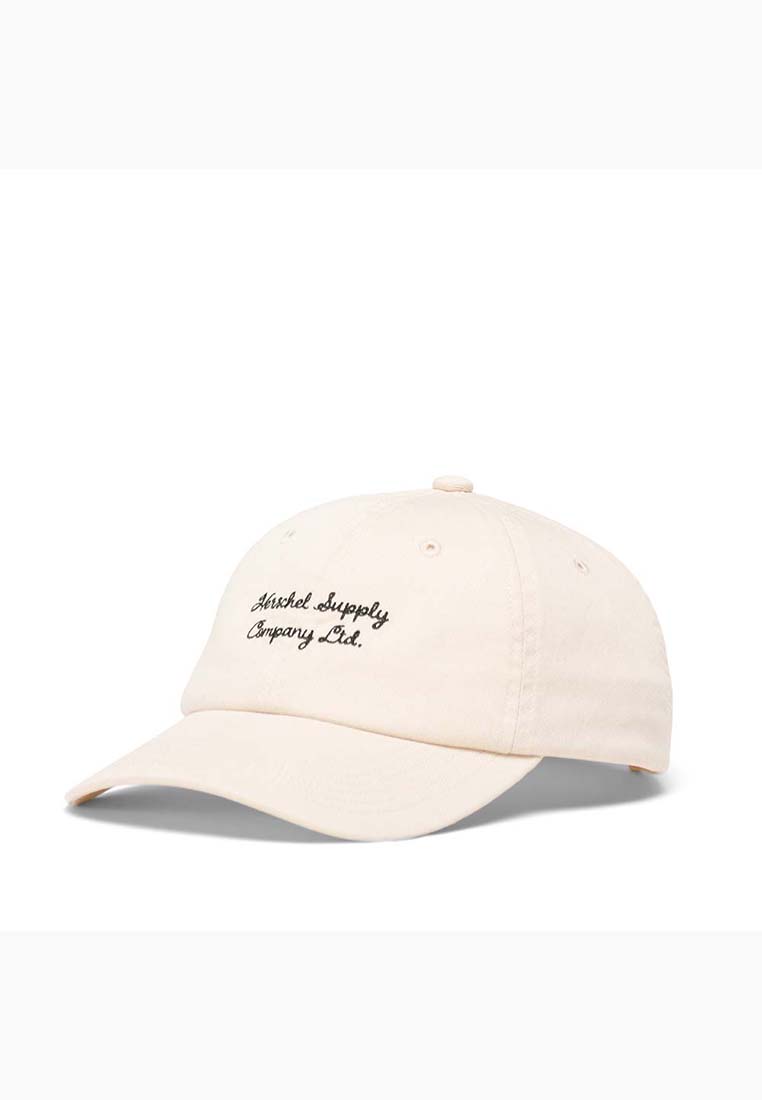 Herschel Sylas Vintage Cotton Cap - Vintage White