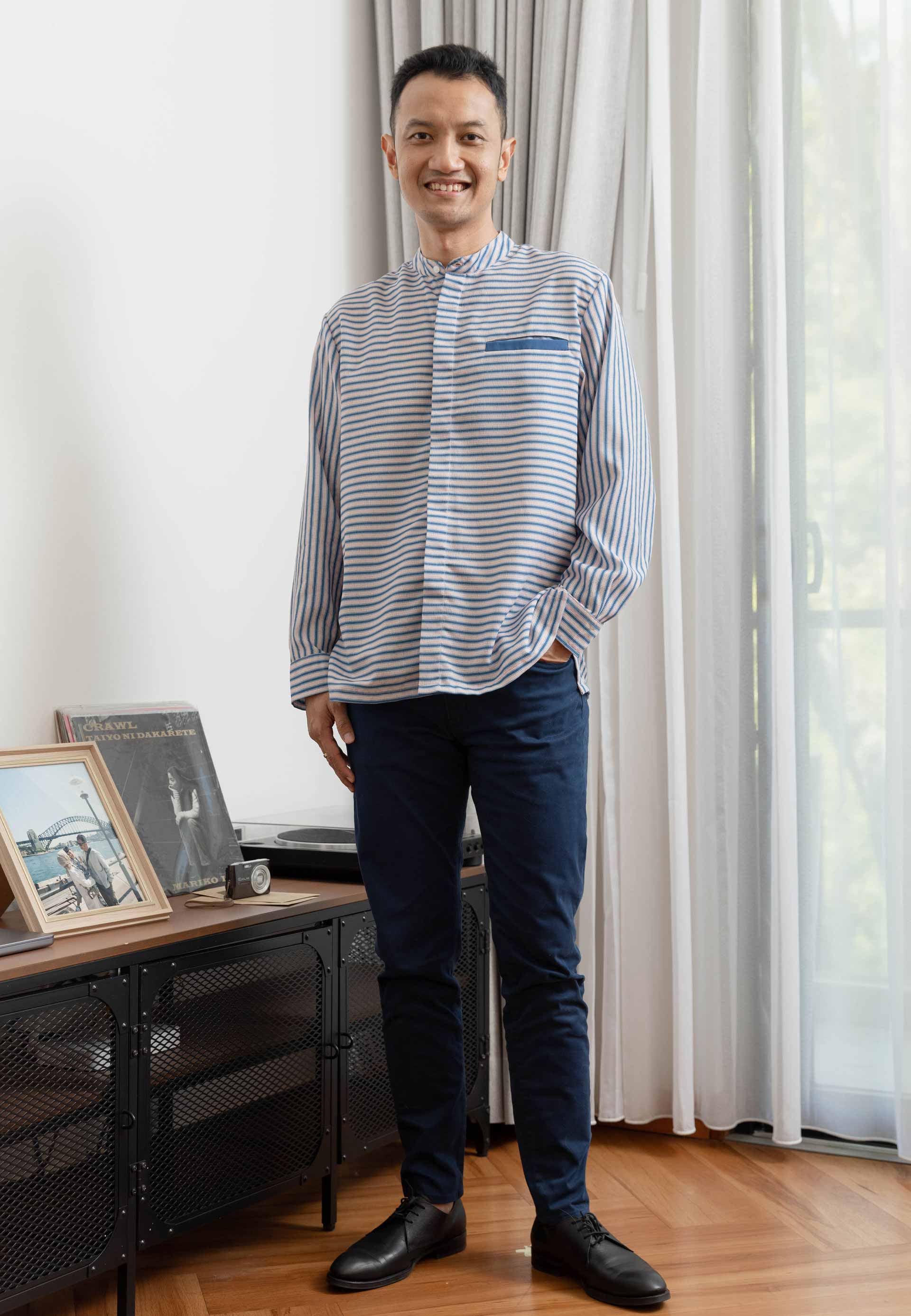 HijabChic x Tiqasya Ramazan Navy Koko Pria