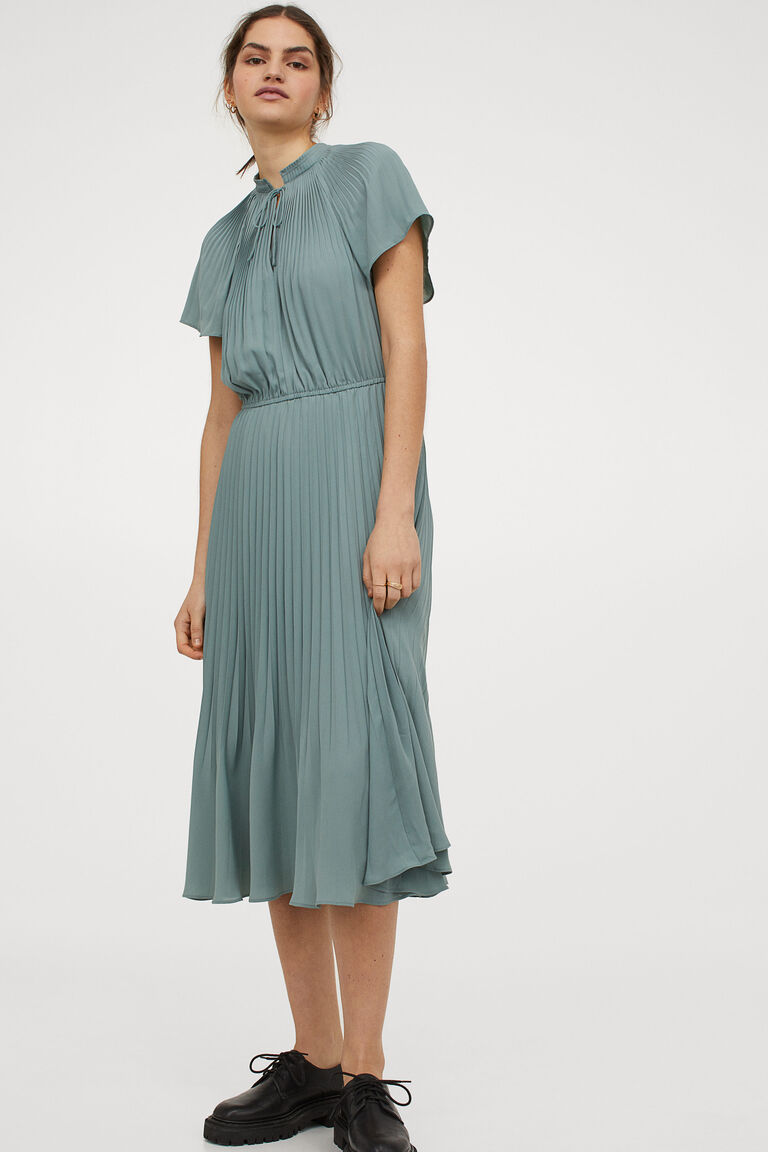 Pleated dress