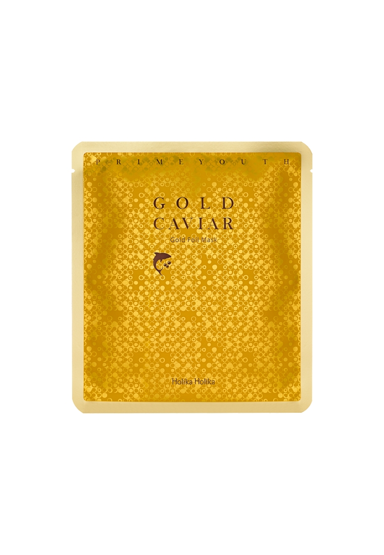 Holika Holika Prime Youth Gold Caviar Gold Foil Mask