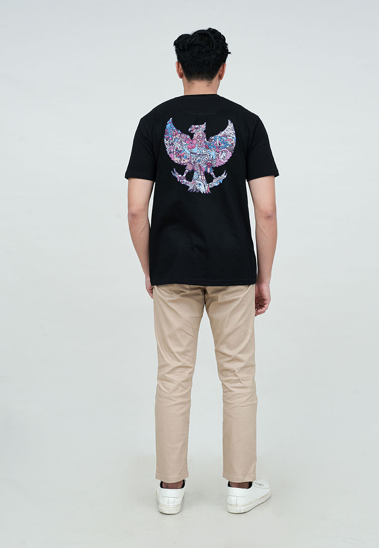 House of Cuff Houseofcuff T-shirt Kaos Hitam Garuda Pancasila Tersedia Size S - 4XL