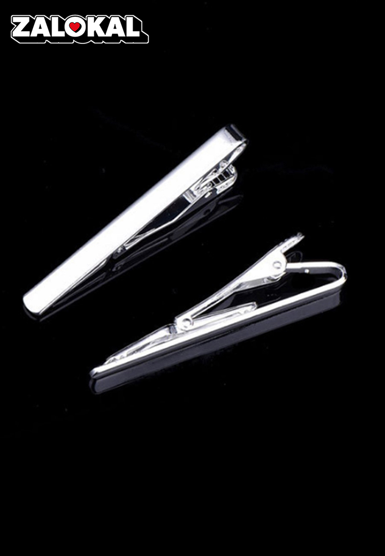 House of Cuff houseofcuff penjepit dasi pin tie jepit dasi polos silver
