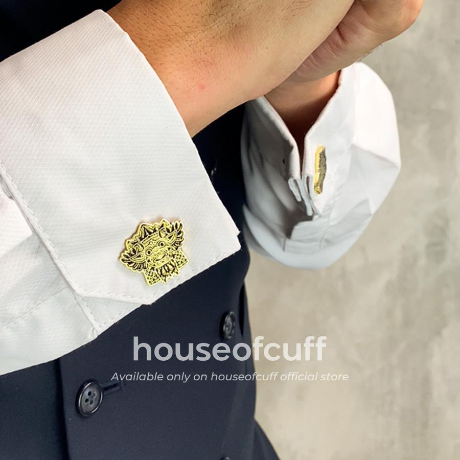 House of Cuff Houseofcuff cufflinks cufflink kancing manset indonesia wayang barong - Barong Bali