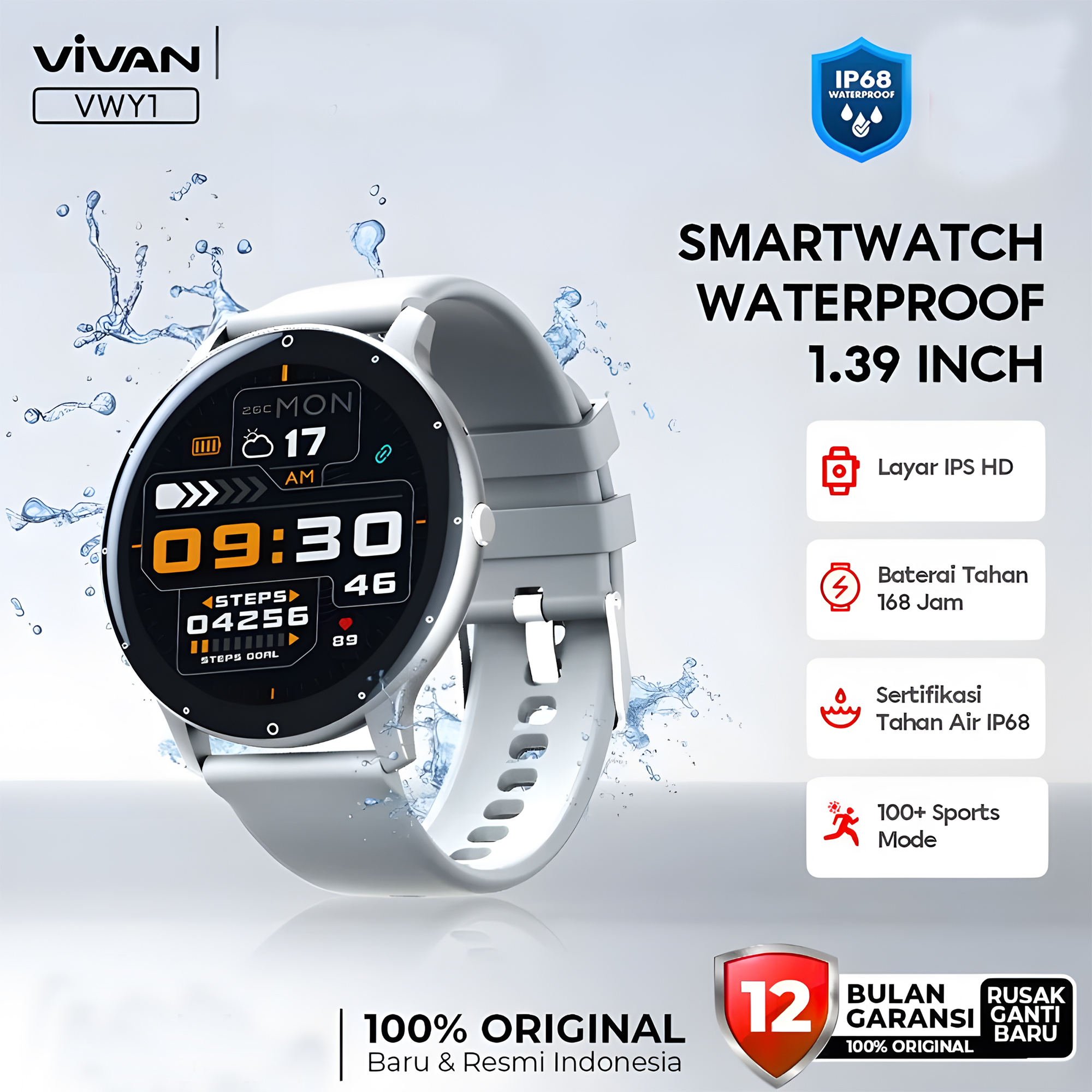 Huawei Watch VIVAN Smart Watch 1.39 Inch VWY1 Waterproof IP68 100+ Sports Mode Professional Health M