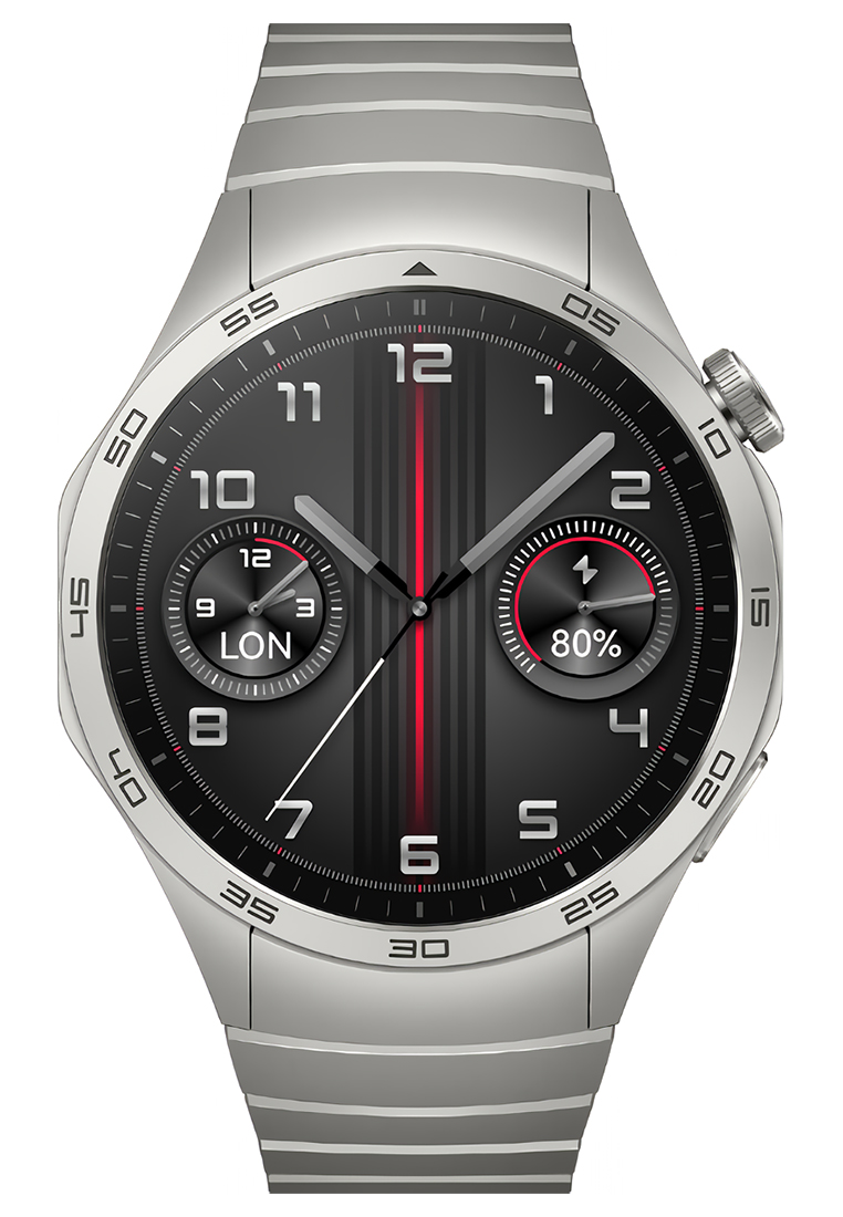 Huawei Watch GT 4 Smartwatch - Jam Tangan Pintar Pria - Professional Health - 4.6cm - Stainless Stee