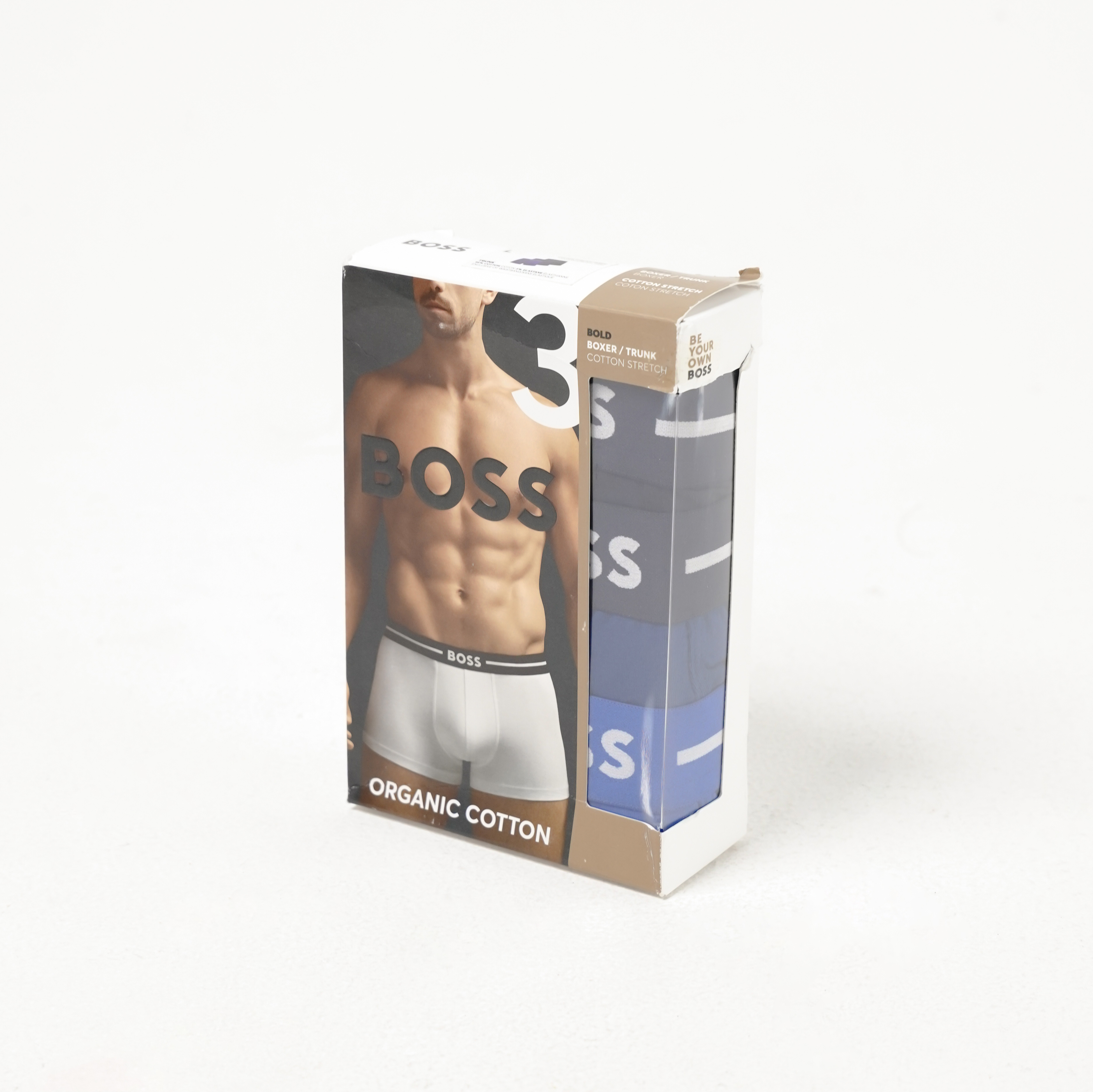 Hugo Boss Celana HUGO BOSS 3 IN 1 TRICOLOR BOXER TRUNK UNDERWEAR SET 100% ORIGINAL
