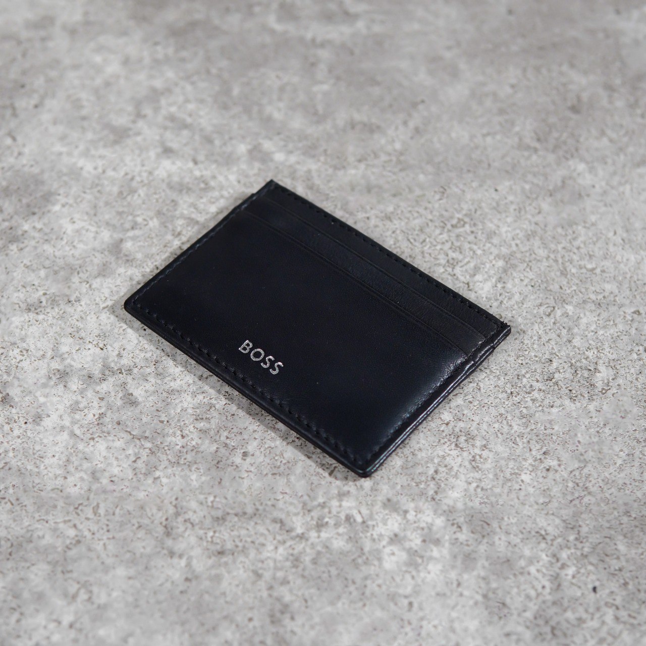 Hugo Boss Dompet HUGO BOSS RANDY BLACK CARD HOLDER 100% ORIGINAL