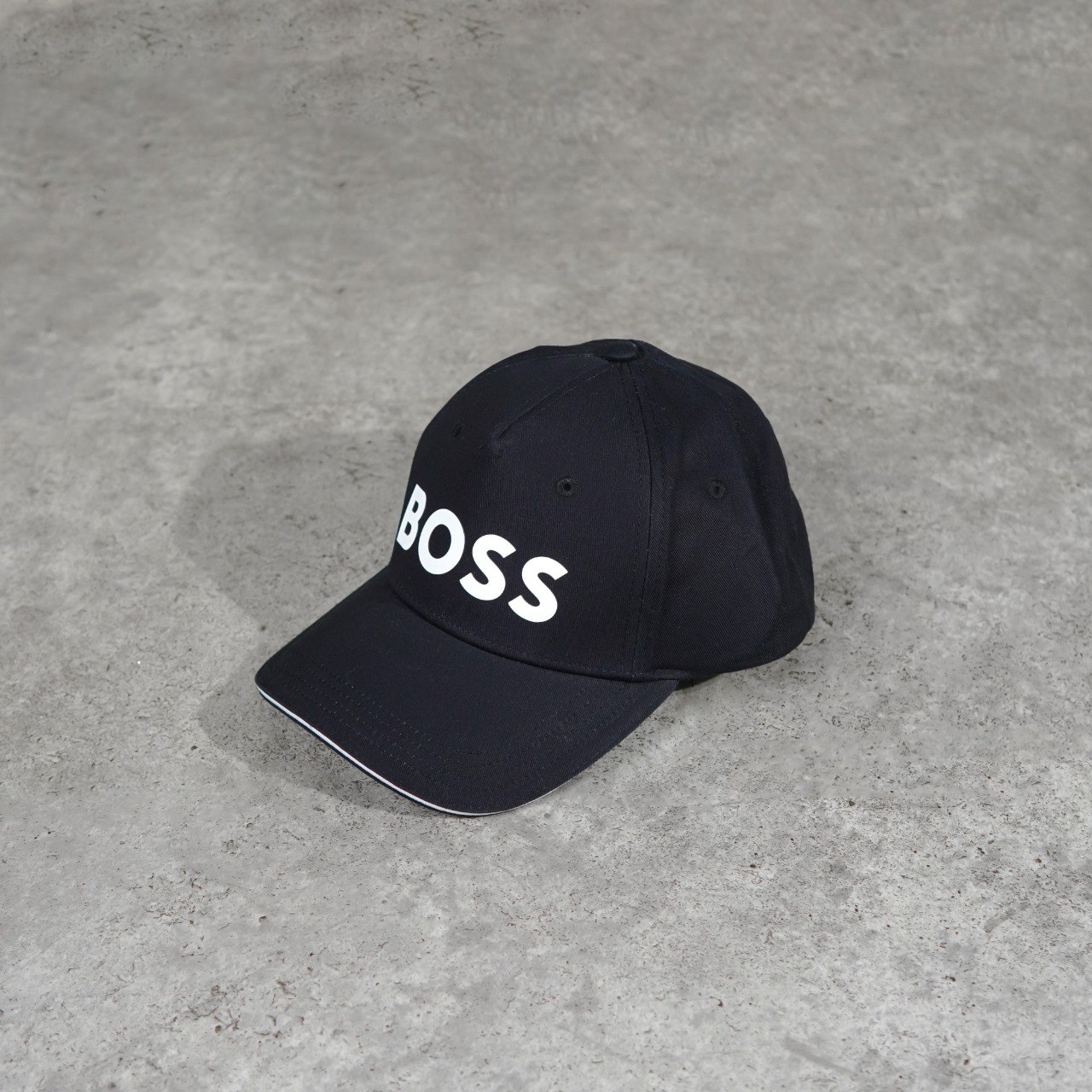 Hugo Boss Topi HUGO BOSS BIG TEXT WHITE BLACK CAP OS ADJST 100% ORIGINAL