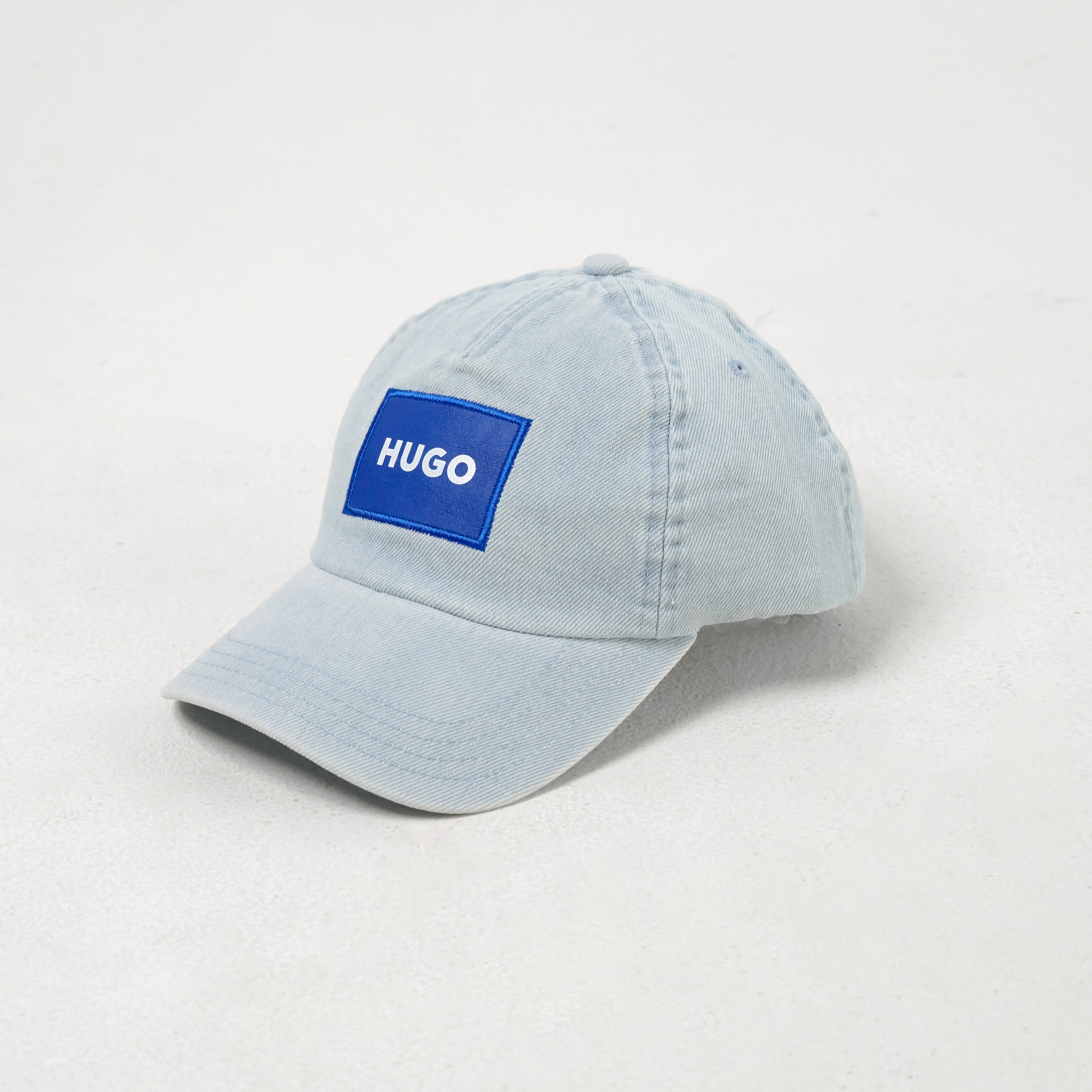 Hugo Boss Topi HUGO BOSS JINKO BIG BLUE DENIM LIGHT BLUE CAP 100% ORIGINAL - OS ADJUST