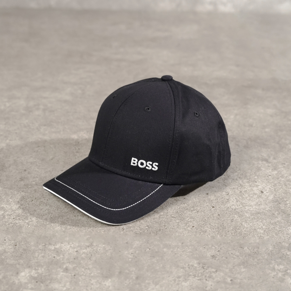 Hugo Boss Topi HUGO BOSS STICTH LINE WHITE BLACK CAP 100% ORIGINAL - OS ADJUST